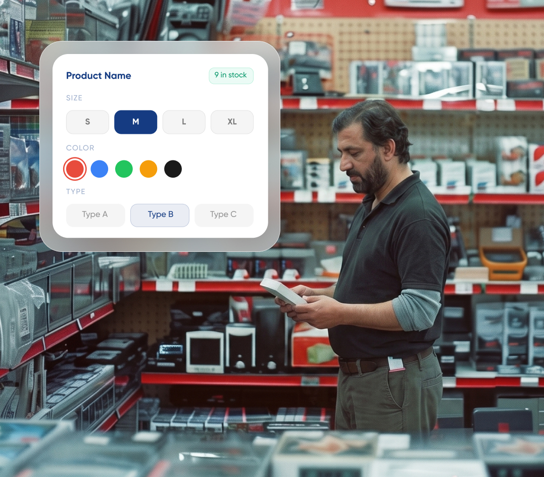 Product varient Attributes