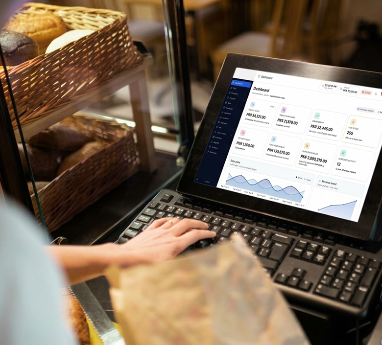 pos software screen